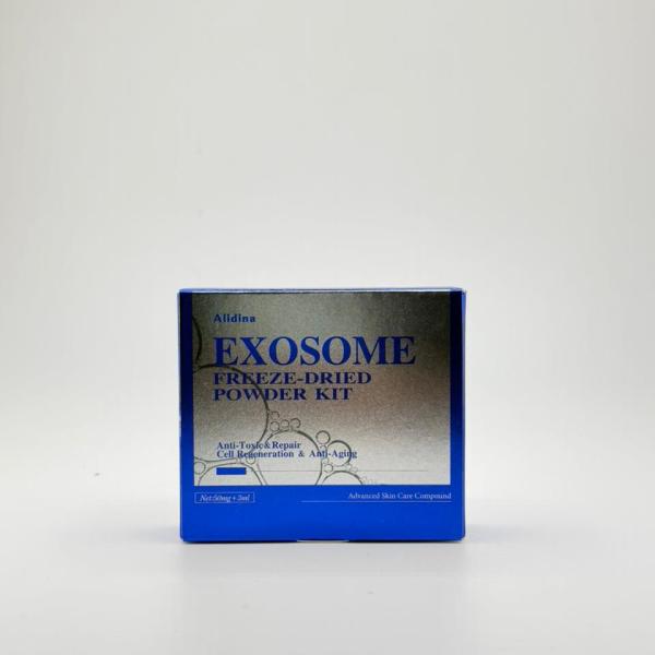 Exosomas de Origen animal (azules)