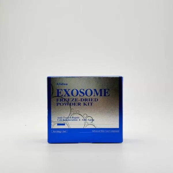 Exosomas de Origen animal (azules)